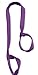 Clever Yoga Mat Strap Sling Made With The Best, Durable Cotton Purple