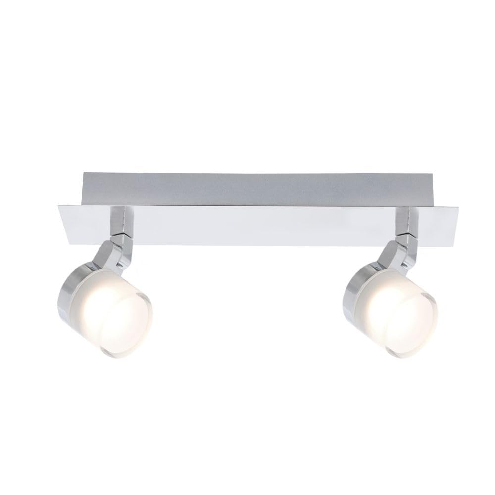 Acova Voltman Gyra Collection Special Bathroom Strip Light - Chrome - 10 W - 700 LM - 3000 K - IP44