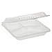 G E T ENTERPRISES LLC G.E.T. 2 Compartment Jade Polypropylene Eco-Take Out Container - 10