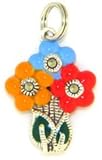 Judith Jack Bouquet of Flowers Charm