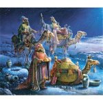 Sunsout They Come Bearing Gifts 550 Piece Jigsaw Puzzle