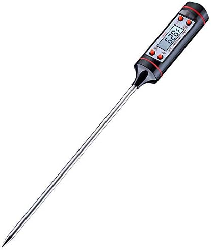 Digital Instant Read Meat Thermometer Kitchen Cooking Food Candy Thermometer for Oil Deep Fry BBQ Grill Smoker Thermometer