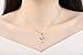 Move&Moving Silver Crystal Diamond Accent Cross Pendant Chain Necklace for Women Teenage Girls,with a Gift Box, Ideal Gift for Birthdays/Christmas/Wedding