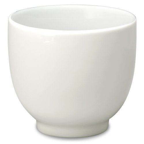 FORLIFE Q Tea Cup (Set of 4), 7 oz, White