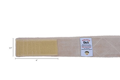 GEX Beauty Flexible Velvet Wig Grip Wig Band Scarf Head Hair Band Adjustable Fastern (Cream)