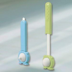 Amazon ポンポン肩たたき ブルー グリーンのセット プレミアム 生活雑貨 通販