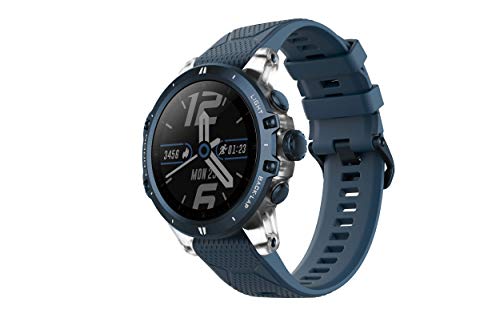 COROS VERTIX GPS Adventure Watch with Pulse Oximeter,Titanium Bazel/Cover with Sapphire Glass (DLC Coating),24/7 Blood Oxygen Monitoring, Trainer and Ultra-Durable Battery Life (Ice Breaker)