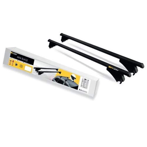 Barre Portapacchi OMAC In Alluminio Per Skoda Superb Kombi 2008-2023 – Portata 90 Kg, Profilo Aerodinamico, Con Guide A T, Colore Nero