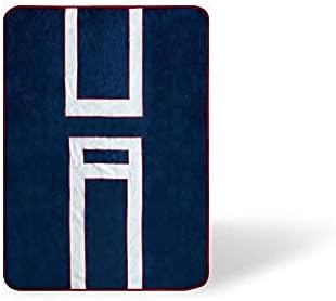 Just Funky My Hero Academia U.A. Academy Letters Fleece Throw Blanket, 60 x 45 inch