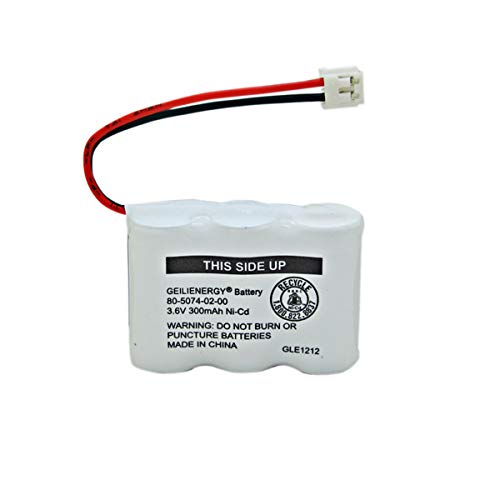 GEILIENERGY 2/3AA 3.6V NI-CD Cordless Phone Battery Compatible with at&T 2422 80-5074-00-00 1165 4200 E1802(1 Pack)