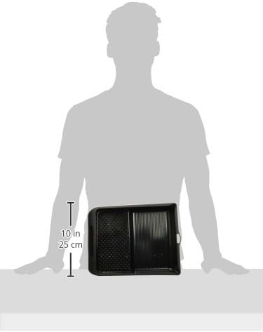 Color Expert 84801810 Paint Tray 26 x 32 cm Plastic Black, 26x32 cm - Image 3