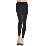 Angelina Lady's Fleece-Lined Footless Leggings #015