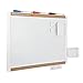 U Brands PINIT Magnetic Dry Erase Board Deluxe Value Pack, 16 x 20 Inches, White Frame (715A00-01)