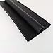 BOWSEN Garage Door Bottom Seals Weatherproof Weather Stripping Threshold Buffering Sealing High Performance EPDM Rubber Resistance Gasket Black 5/16 Inch T-End, 16FT Long