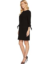 Cece Mujer 3 4 Mangas Tie Musgo crepé vestido de cambio