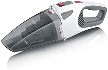Aspiradora de mano 4 en 1 a batería, aspirador sin cable para coche, pelo de mascotas y líquidos, aspirador potente, hasta 30 minutos, blanco, gris y rojo, HV 7146