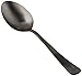 Mercer Culinary 18-8 Stainless Steel Plating Spoon, 9 Inch, Black primary