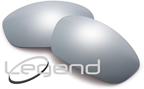 POLARIZED Replacement Legend Lenses For Oakley STRAIGHT JACKET 07' &amp; UP - Many Colors … (POLARIZED, TITANIUM MIRROR)