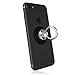 Sinjimoru Phone Ring Holder Attachable to Magnet, Kickstand Attachable to Ringo’s Belly Button, Magnetic Car Mount or Phone Mount for iPhone and Android Smartphone. Ringo, Black