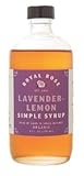 Royal Rose Lavender Lemon Simple Syrup 8oz
