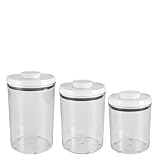 OXO Good Grips 3-Piece Airtight POP Round Canister Set