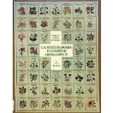 Image de U. S. State Flowers in Counted Cross Stitch