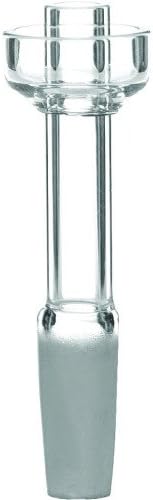 1000 SCIENCE LAB EQUIPMENT - 10MM QUARTZ CUP JOINT MALE CLEAR
