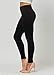 Conceited Fleece Lined Leggings Women - Regular and Plus Size Tights - Premium Warm Fabric in Many Colors - Black - Small - Medium