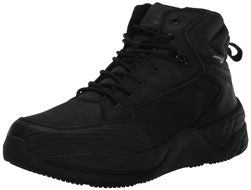 Wolverine Men’s ProShift Mid LX Waterproof Industrial Boot, Black, 8.5 X-Wide