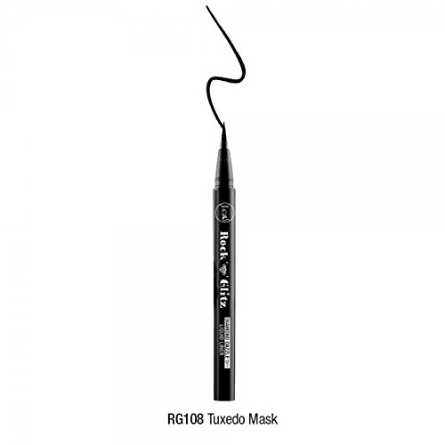 J Cat Rock 'N' Glitz Diamond Dazzle Liquid Eye Liner 8 Shades (RG108 Tuxedo Mask)
