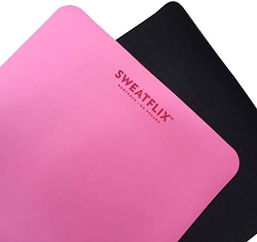 BodyRock Black & Pink Thick Non-Slip Workout Mat