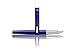 Wordsworth & Black Electric Blue Chrome Trim Fountain Pen - Executive Fountain Pens Set - Ink Refill Converter - Calligraphy - Business Gift Pen