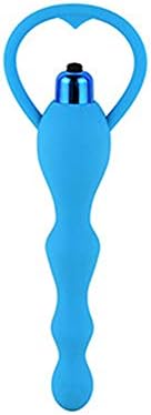 JUEJUNYA 10 Frequency Silicone Pull Bead Anales Plug Vibration Men And Women Share