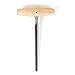 Violin Viola Peg Hole Reamer 1:30 Taper Wood Handle for Luthier Tool
