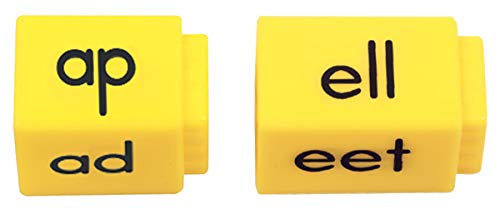 ETA hand2mind Alphabet Linking Letter and Word Building Cubes for Early Reading (Set of 62) - Thumbnail 3