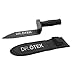 DR.ÖTEK Metal Detector Digger Tool, Sturdy Heavy Duty Double Serrated Edge Digger, Gardening Accessories with Sheath Belt Mount