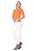 YEMAK Women's Crewneck 1/2 Sleeve Basic Casual Knit Pullover Sweater MK3664-NAV-M Navy