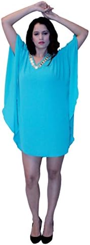 Apparel Villa Designer Mirror Lace Work Beach Kaftan Swim Caftan Cover up Tunic Top