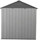 Lifetime Garden Storage Shed 7 x 9.5 ft HDPE Twin-Wall Tan view 3