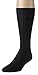 Sportoli Men's 3 Pack Soft Ribbed Knit Classic Cotton Mid-Calf Crew Dress Socks