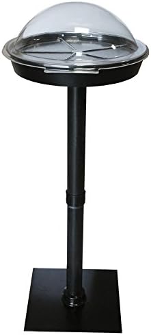 Floor Stand w/ Dome, 16" Diam x 36" H