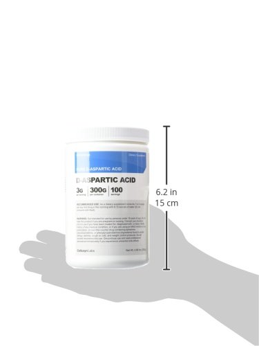 Nutricost D-Aspartic Acid (DAA) Powder 300G - Pure D Aspartic Acid