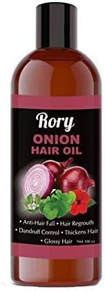 Rory Onion Hair Oil With Essential Oils, Hair Growth Oil For Complete Hair Treatment and More (50 ml)