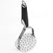 Beaverve Stainless Steel Potato Masher 1 Pack, 9.4 x 3.9inches, Black