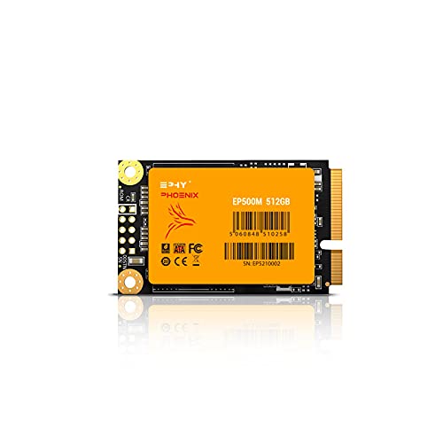 EPHY Phoenix mSATA SATA3 SSD 6Gb/s EP500M (512 GB, mSATA SSD)