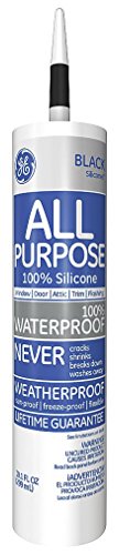 Click Here to See More Images Window and Door Sealant, 10.1 oz., Black