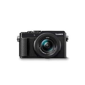 Panasonic LUMIX DC-LX100II Premium Digitalkamera (21,77 MP, 24-75 mm Leica DC Vario Summilux Objektiv, F1.7-2.8,4K) schwarz