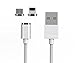 Wsken Mini 2 Micro USB Magnetic Super Fast Charging Cable Portable Data Sync Compatible for Android Samsung Galaxy S7 S6 Kindle 3 .29 ft