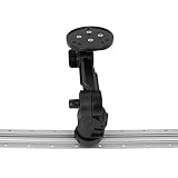 YakAttack Round Base Fish Finder Mount with Track Mounted LockNLoad Mounting System