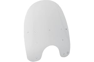 Memphis Shades MEP6269 Solar Windshield (Replacement Plastic for Harley-Davidson 17" Replacement Shield Heritage/Fatboy)